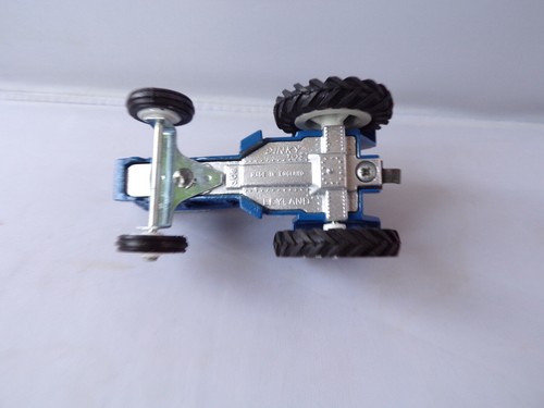 DINKY Toys n. 308 Leyland 384 trattore blu scatola veicolo agricolo finestrino box - Foto 8 di 16