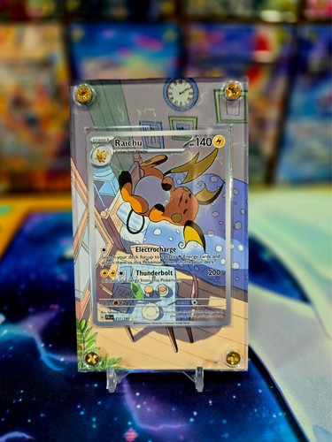 Pokemon Raichu 211/193 Paldea Evolved custodia artistica estesa - Foto 3 di 4