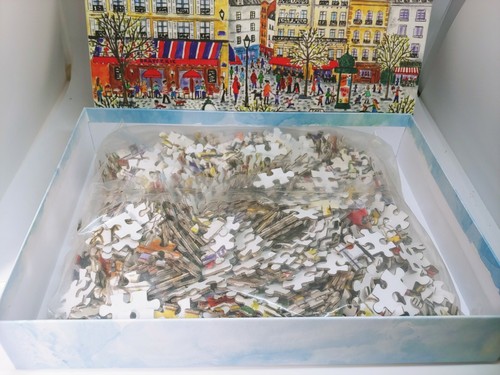 Galison Michael Storrings Designer Paris Puzzle, 1,000 Pieces, 20”x27” NEW - Picture 5 of 6