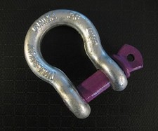 4x 5/8" Shackle Screw Pin Clevis Anchor Shackles Cable Chain Rope Sling Rigging