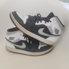 Size 11.5 - Air Jordan 1 Mid White Shadow