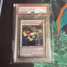Yugioh Formula Synchron GLD5-EN034 Gold Rare Limited Edition PSA 7