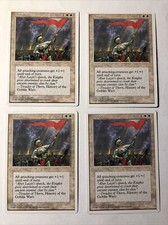 Morale - Fourth 4th Edition X4 NM Magic the Gathering MTG