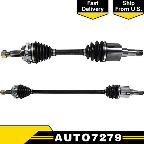 PAIR FRONT LEFT & RIGHT CV DRIVE AXLE SHAFT ASSEMBLY For CHRYSLER PT CRUISER - Picture 1 of 12