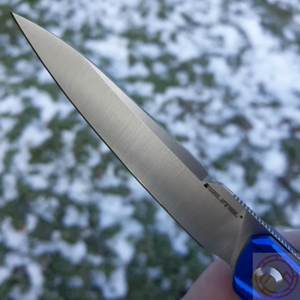 Нож складной Real Steel G5 Metamorph 3,5 дюйма 14C28N стальное лезвие алюминиевая ручка - Изображение 3 из 4