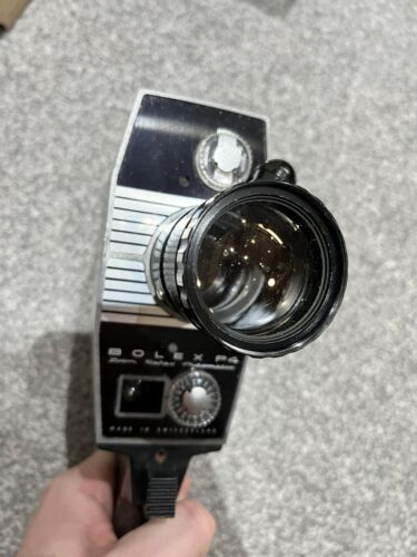Vintage Bolex P4 Super 8mm Camera UNTESTED - Great Condition, Original Case - Picture 4 of 5