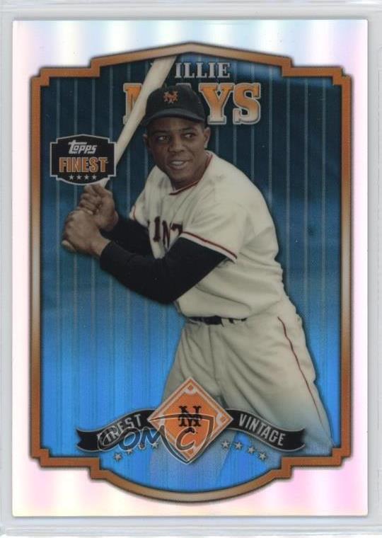 2014 Topps Finest Vintage Willie Mays #FV-WM HOF