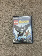 LEGO Batman: The Videogame (Sony PlayStation 2, 2008) CIB w/ manual, very good