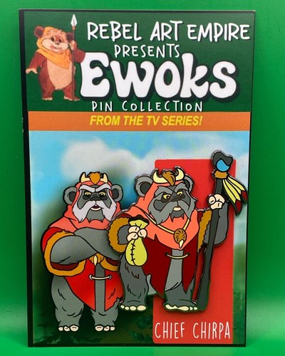 Ewok 4 Pin Set Star Wars Emaille Pins von #RebelArtEmpire - Bild 2 von 10