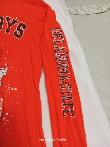 SOFFE - Oklahoma State Cowboys Womens Long Sleeve Tee Shirt - Size: XL - Picture 3 of 7