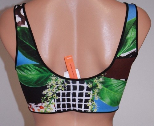 NWT Clover Canyon Swimsuit Bikini Top Sz M Multi - Picture 4 of 4