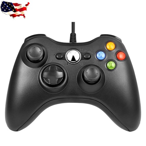 XBOX 360 Controller USB Wired Game Pad For Microsoft Xbox 360 Windows PC MAC - Picture 28 of 29