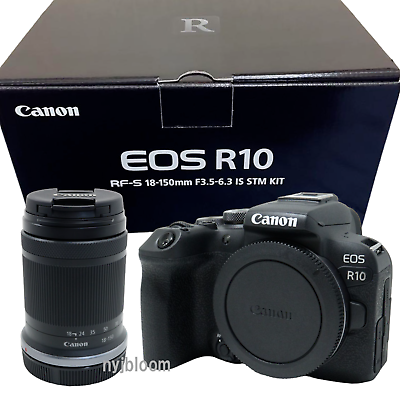 New CANON EOS R10 Mirrorless Camera with RF-S 18-150mm IS New CANON EOS R10 Mirrorless Camera with RF-S 18-150mm IS
