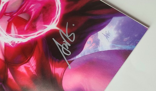💫X-Men #4 SIGNED by Artgerm • Virgin Variant • MEGACON w/ COA  220/750 💫 - Picture 2 of 8