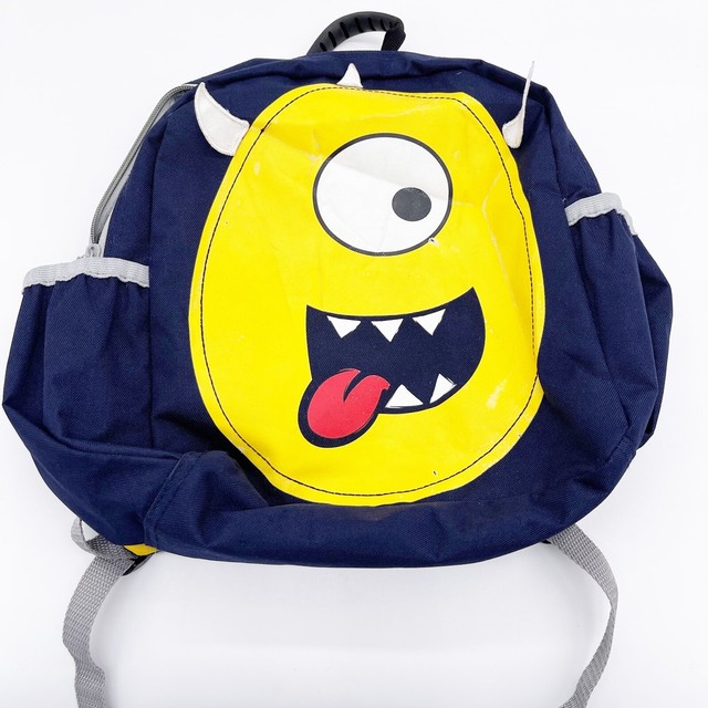 Hanna Andersson Toddler silly Monster cyclops back pack FLAWS QN8892 Hanna Andersson Toddler silly Monster cyclops back pack FLAWS QN8892