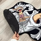 One Piece Anime Luffy Gear 5 Irregular Shaped Rug for Living Room & Home Decor