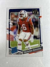 2023 Panini Clearly Donruss Rated Rookie Christian Gonzalez