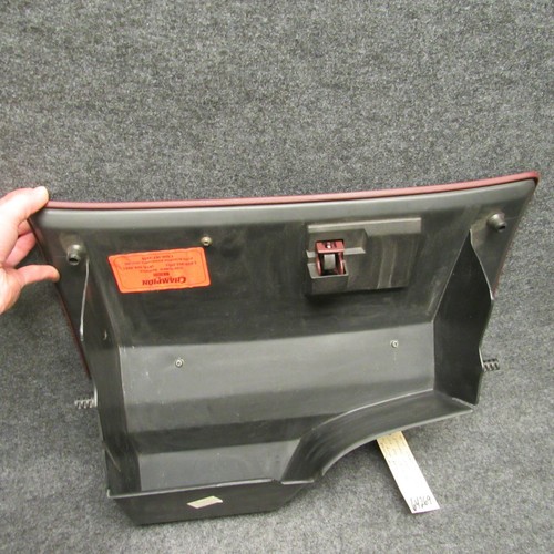 1995-1997 Ford Crown Victoria Glove Box Burgundy w/ Hinge OEM 64269 - Picture 7 of 7