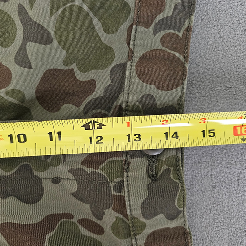 Pantaloncini Mutual Weave da uomo taglia 50 verdi mimetici costume da bagno chino board shorts - Foto 16 di 19