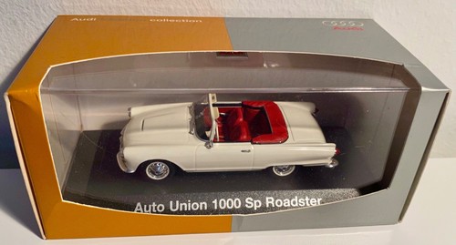 AUTO UNION 1OOO SP ROADSTER 1958-1965 Audi Tradition Collection 1:43 MINICHAMPS - Foto 2 di 5
