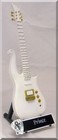PRINCE Miniature Guitar White Cloud w/ Guitar Pick