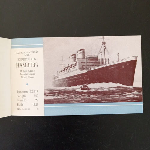 SS EUROPA BREMEN COLUMBUS ST. LOUIS Transatlantic Liners Hamburg American 1937 - Picture 6 of 14