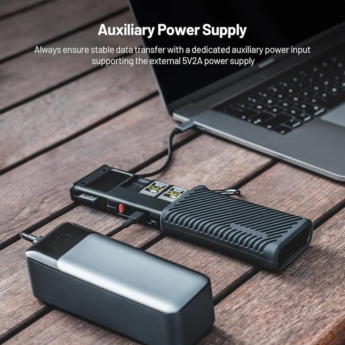 CreateMate Dual Slot CFexpress-A & SD Card Reader - Picture 9 of 9