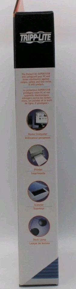 TRIPP LITE Surge Protection Surge Protector 7 Outlets 25' Cord 2 LEDs Brand New - Image 2 of 4