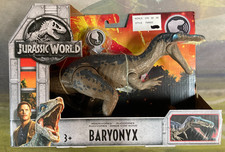 NIB Mattel FMM26 Jurassic World BARYONYX Dinosaur Action Figure **New**