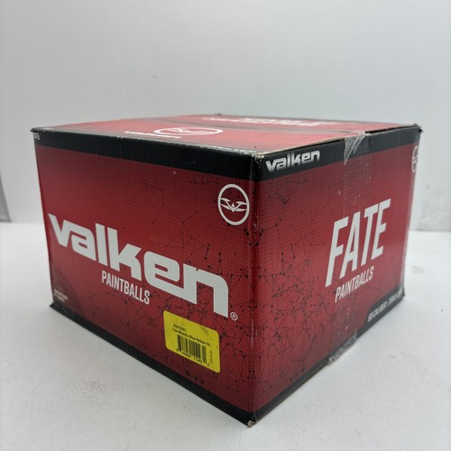 Valken Canada Fate™ 2000 Stück Kaliber .68 Paintballs blau gelb - NEU VERSIEGELT