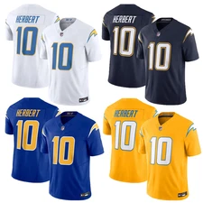 NWT Men's/Youth Chargers Justin Herbert #10 Limited ALL Stitched Player Jersey