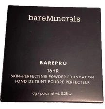 BareMinerals BarePro Deep 55 Neutral 16HR Skin-Perfecting Powder Foundation NEW