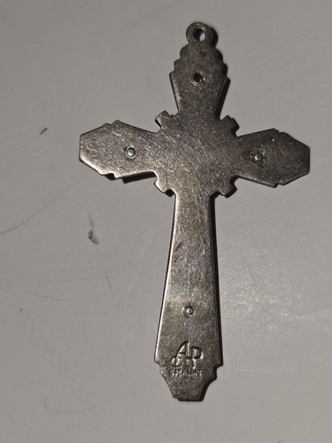 Vintage Sterling Silver Cross - Picture 2 of 3