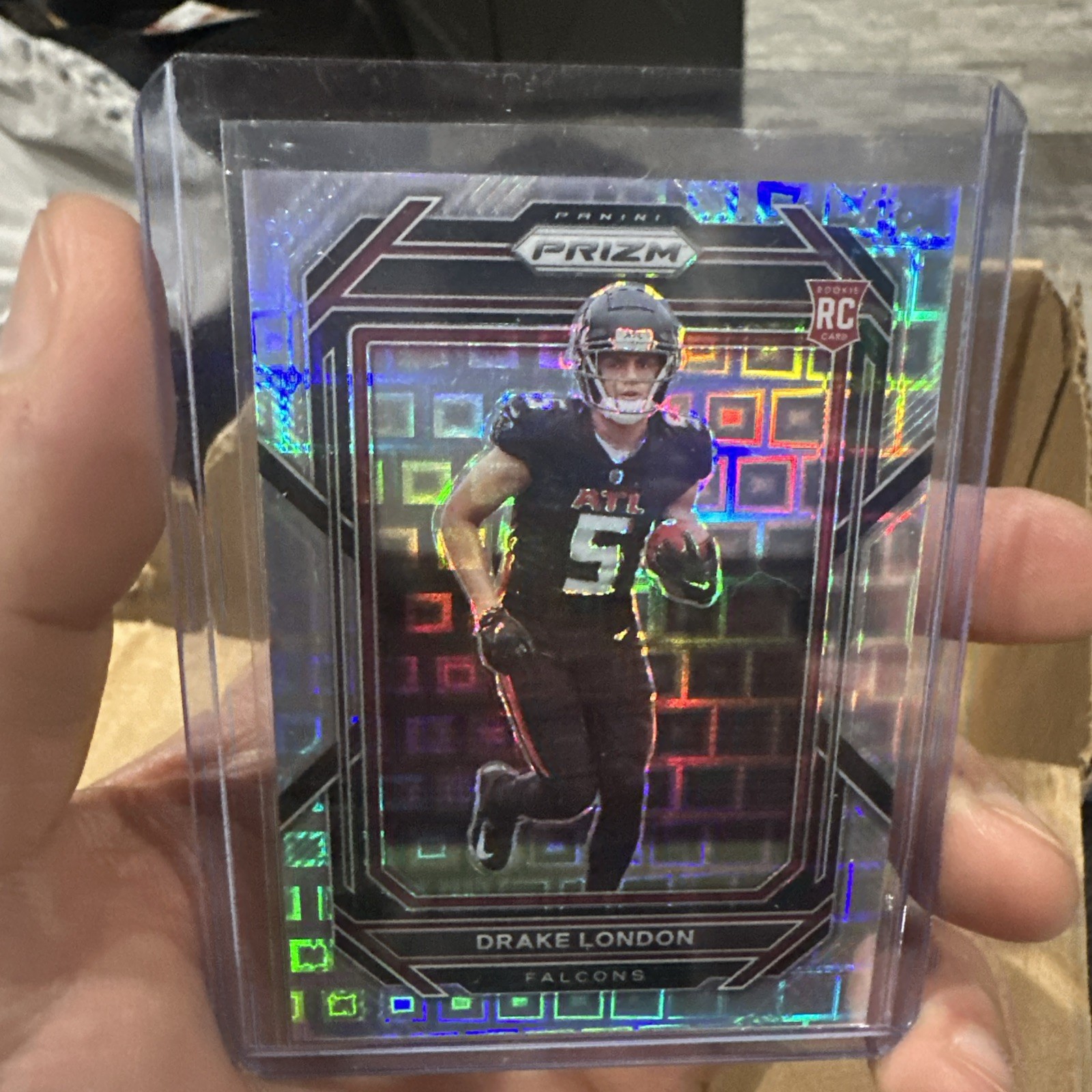 2022 Panini Prizm - Rookies Drake London #308 Pandora Prizm /400 (RC)