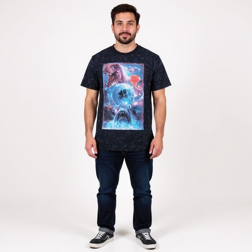 Camiseta Adulto Unisex Universal Películas Lavado Mineral (Talla XS, NUEVA CON ETIQUETAS) - Imagen 2 de 9