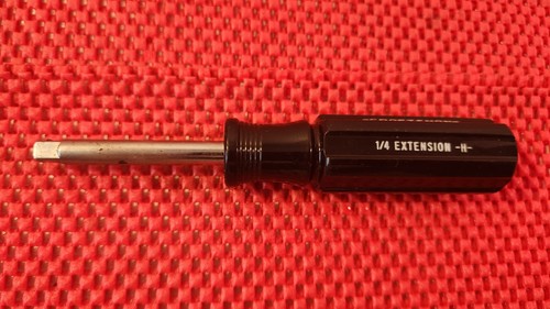 MADE IN THE U.S.A. CRAFTSMAN 1/4" DRIVE EXTENSION OR SPINNER HANDLE #43372 - Picture 4 of 4