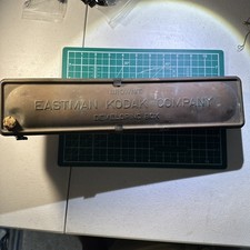 Eastman Kodak Company Brass Brownie Film Developing Box 1913 Antique V23