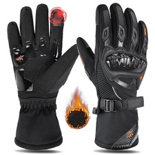 Winter Motorcycle Gloves Mens Waterproof Windproof Touchscreen Motorcross Gloves