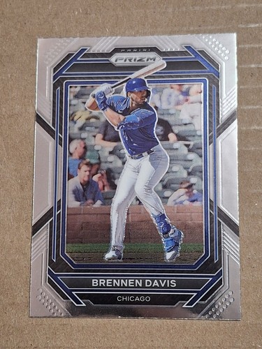 2023 BRENNAN DAVIS PANINI PRIZM BASEBALL CARD #54 CHICAGO CUBS  - Picture 1 of 2
