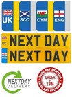 Number Plates Premium - 100% ROAD/MOT Legal Car Registration - PAIR FRONT REAR