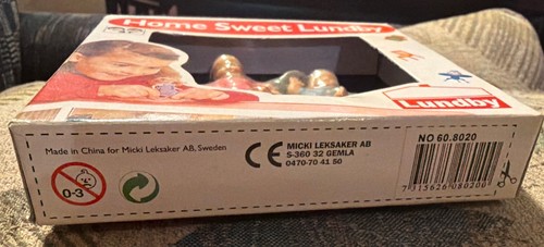 Rare Vintage Home Sweet Lundby Baby Boy & Girl Set Toy Figure - Bild 7 von 8