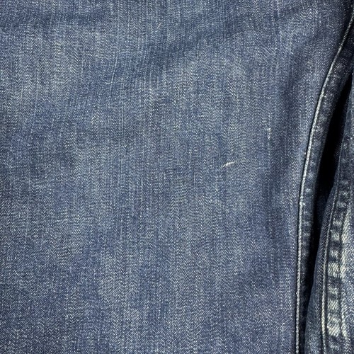 Vintage 60er Decke gefüttert Denim Chore Mantel Workwear Jacke Thrashed Distressed - Bild 9 von 14