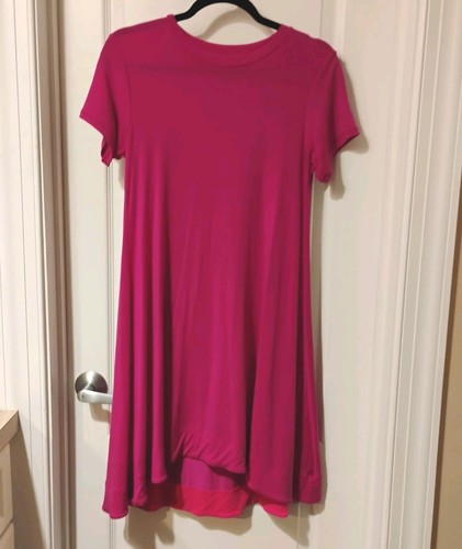 Sweet Salt Midikleid Small Cottagecore weicher Jersey rosa Kurzarm bescheiden - Bild 4 von 7
