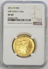 2016 W GOLD WALKING LIBERTY 50C CENTENNIAL ANNIVERSARY 1/2oz WLH COIN NGC SP 69
