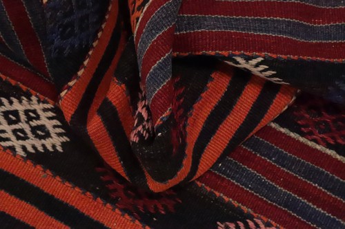 Alfombra reversible tejida a mano Kilim 6x10 alfombra de salón - Imagen 11 de 11