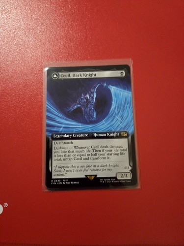 Cecil, Dark Knight (Extended Art) Final Fantasy Foil - Picture 1 of 1