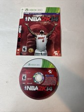 NBA 2K14 (Microsoft Xbox 360, 2013) Disc & Artwork Only TESTED