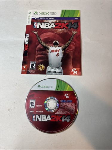 NBA 2K14 (Microsoft Xbox 360, 2013) Disc & Artwork Only TESTED - Picture 1 of 3