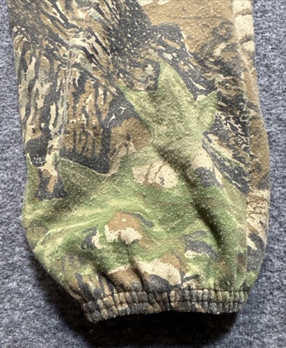 Vintage Men's Large Realtree Camo Hunting Sweatpants Made in USA Gander Mountain - Picture 4 of 18