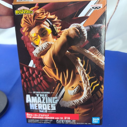My Hero Academia Hawks the Amazing Heros Plus Figure Banpresto - Picture 4 of 11